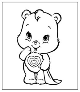 Desenho de Ursinhos Carinhosos Desenho Colorir Imprimir 24