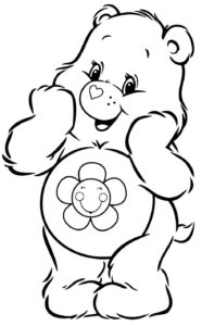 Desenho de Ursinhos Carinhosos Desenho Colorir Imprimir 31