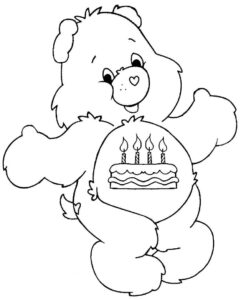 Desenho de Ursinhos Carinhosos Desenho Colorir Imprimir 37