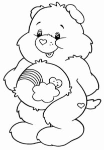 Desenho de Ursinhos Carinhosos Desenho Colorir Imprimir 70