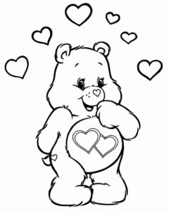 Desenho de Ursinhos Carinhosos Desenho Colorir Imprimir 73