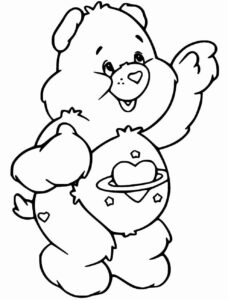 Desenho de Ursinhos Carinhosos Desenho Colorir Imprimir 87