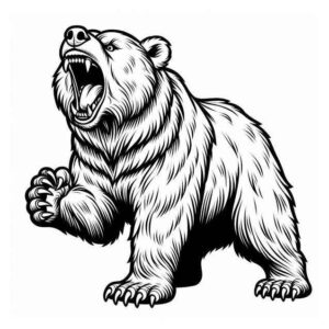 Desenho de Urso Desenho Colorir Imprimir 001