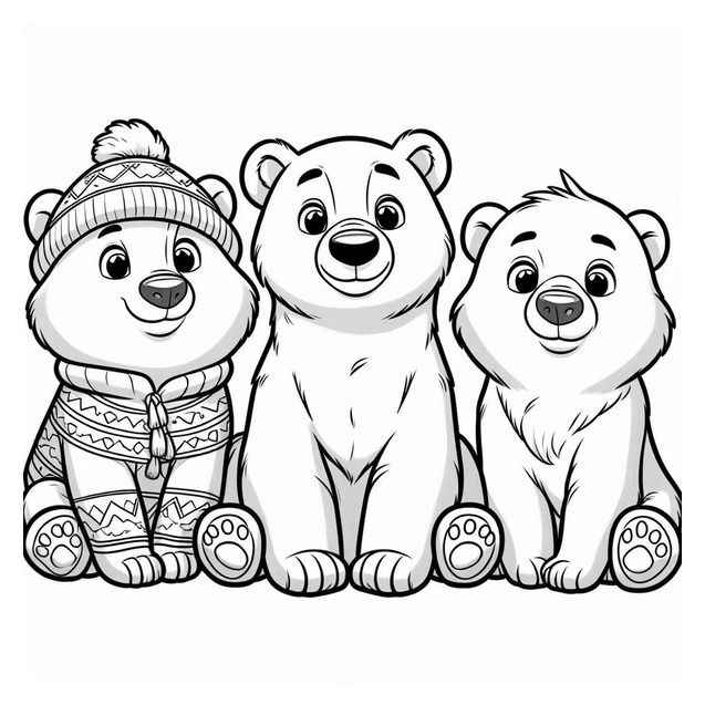Desenho de Urso Desenho Colorir Imprimir 008
