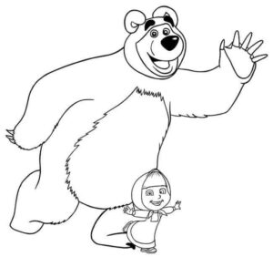 Desenho de Urso Desenho Colorir Imprimir 013