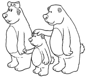 Desenho de Urso Desenho Colorir Imprimir 042
