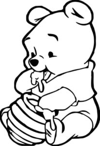 Desenho de Urso Desenho Colorir Imprimir 063