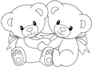 Desenho de Urso Desenho Colorir Imprimir 074