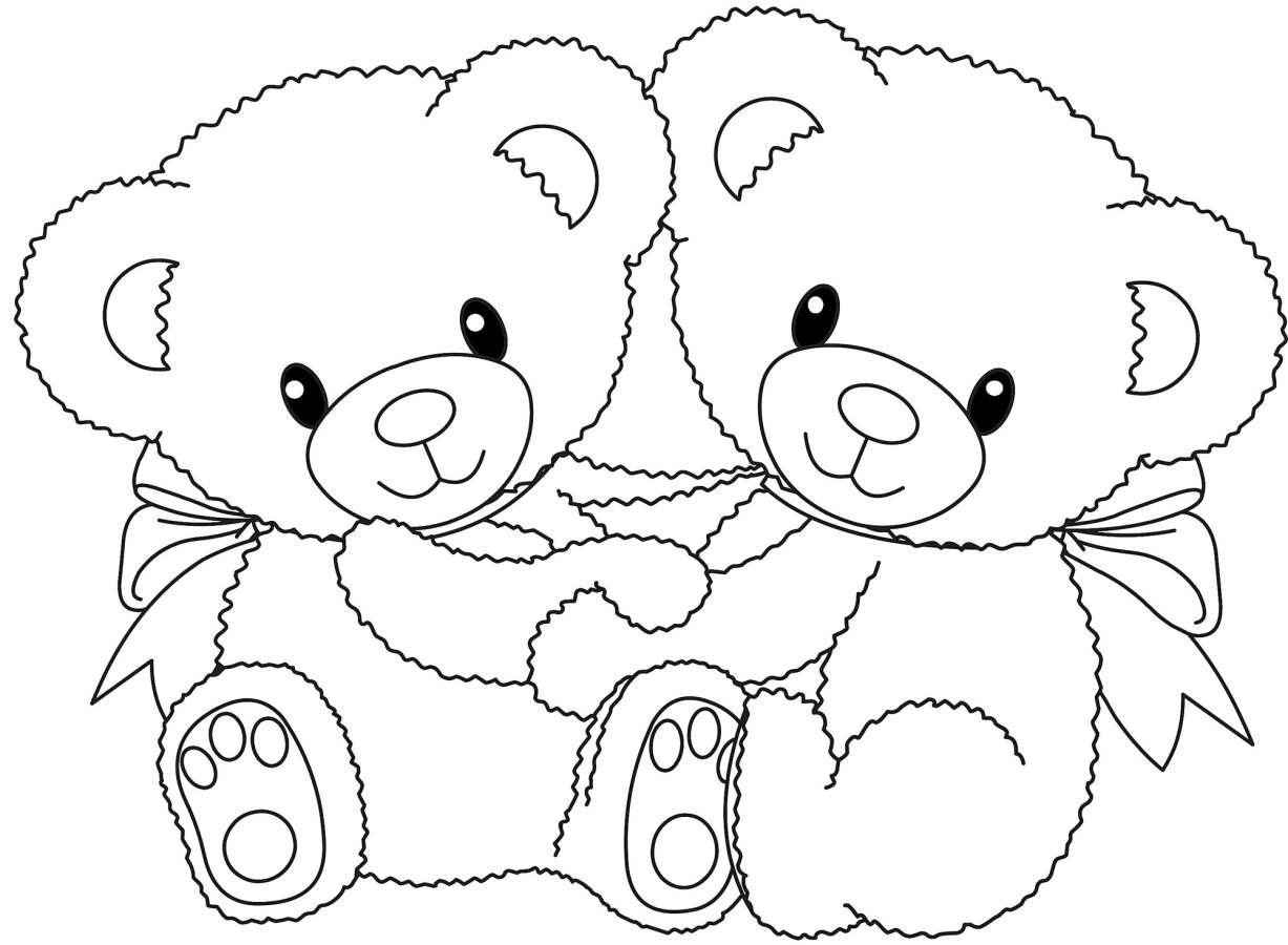 Desenho de Urso Desenho Colorir Imprimir 074