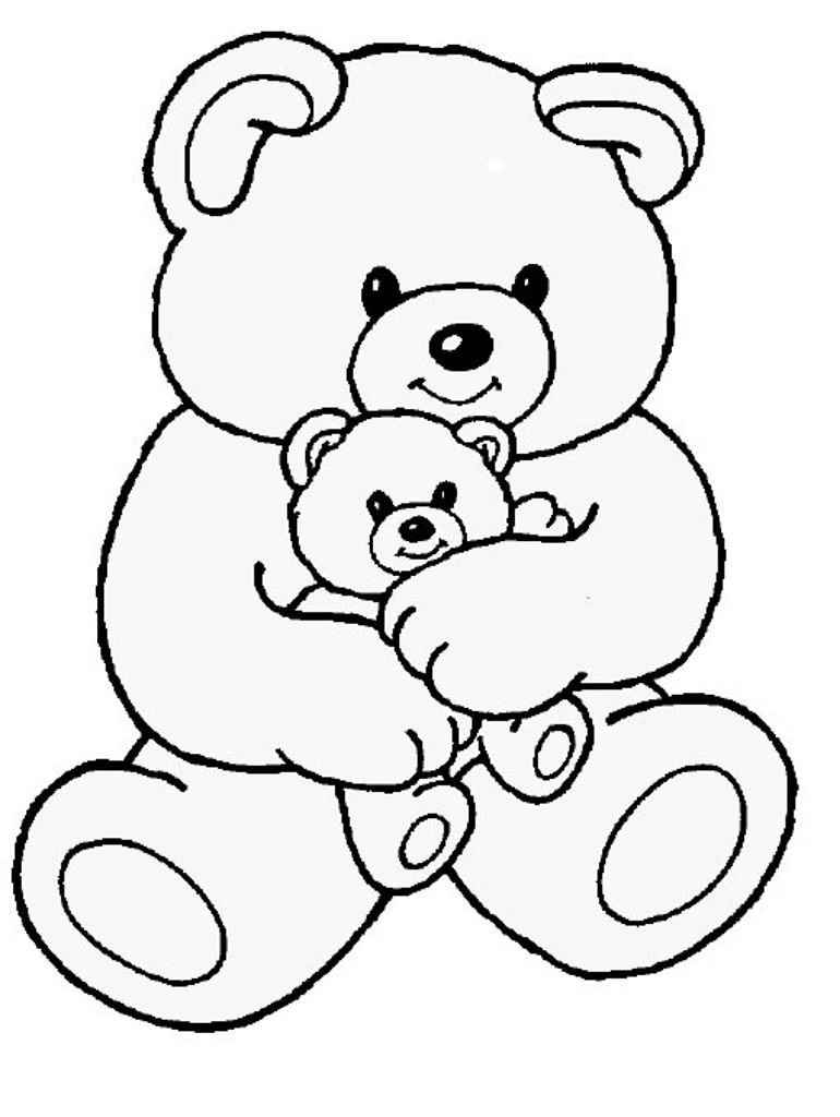 Desenho de Urso Desenho Colorir Imprimir 078