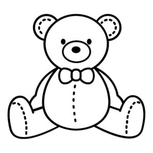 Desenho de Urso Desenho Colorir Imprimir 079