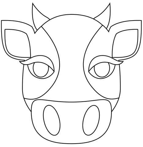 Desenho de Vaca Desenho Colorir Imprimir 28