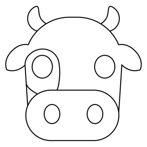 Desenho de Vaca Desenho Colorir Imprimir 31