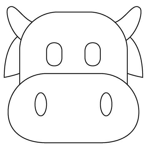 Desenho de Vaca Desenho Colorir Imprimir 32