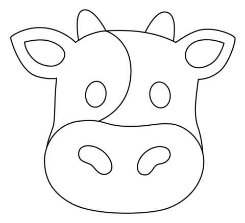 Desenho de Vaca Desenho Colorir Imprimir 33