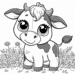 Desenho de Vaca Desenho Colorir Imprimir 38