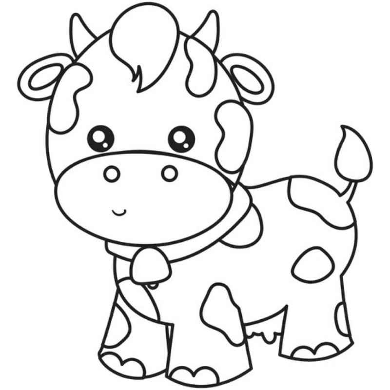 Desenho de Vaca Desenho Colorir Imprimir 64