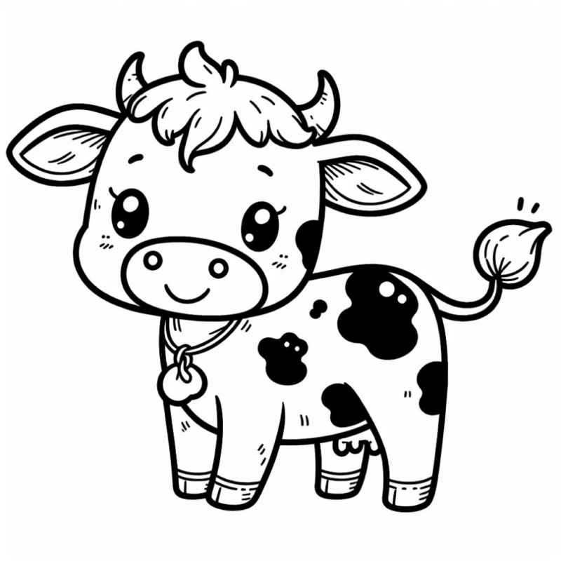 Desenho de Vaca Desenho Colorir Imprimir 66