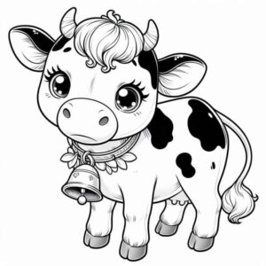 Desenho de Vaca Desenho Colorir Imprimir 75