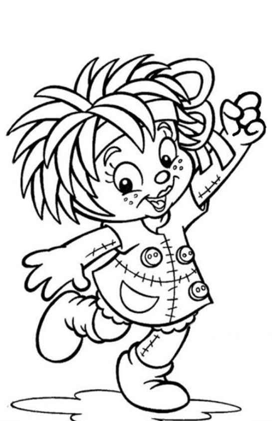 Desenho de Sítio Do Pica Pau Amarelo Desenho Colorir Imprimir 01