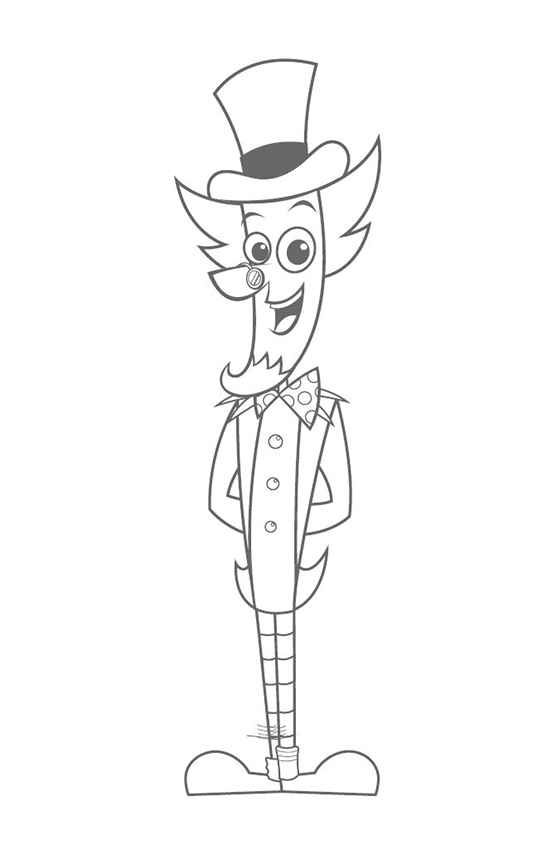 Desenho de Sítio Do Pica Pau Amarelo Desenho Colorir Imprimir 02