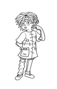 Desenho de Sítio Do Pica Pau Amarelo Desenho Colorir Imprimir 04