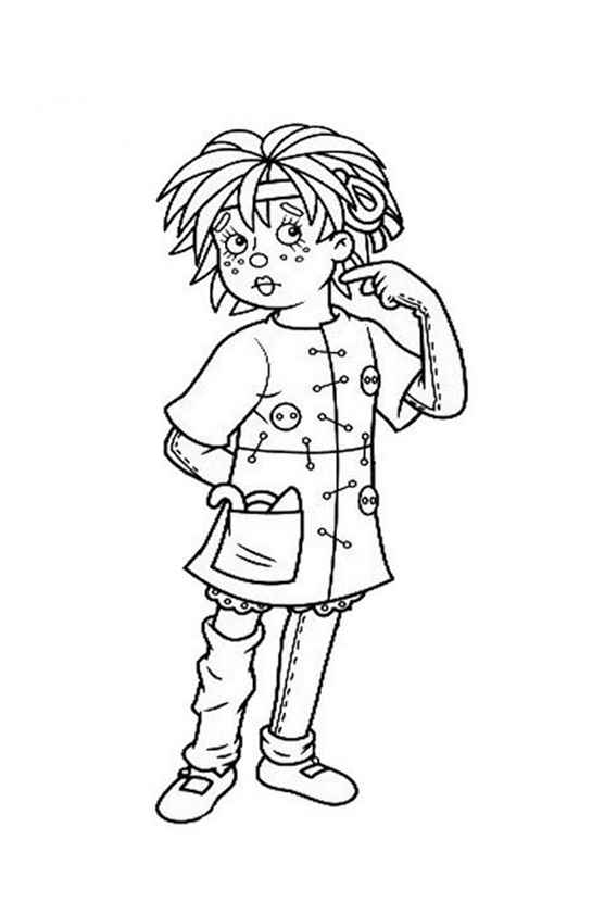 Desenho de Sítio Do Pica Pau Amarelo Desenho Colorir Imprimir 04