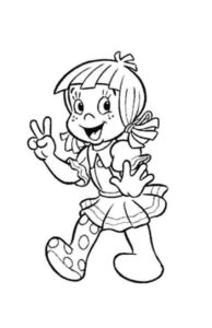 Desenho de Sítio Do Pica Pau Amarelo Desenho Colorir Imprimir 13