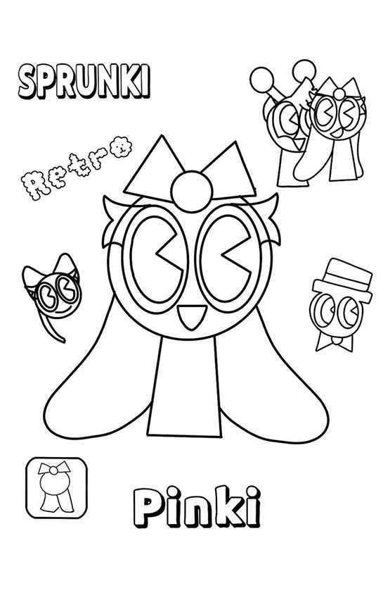 Desenho de Sprunki Desenho Colorir Imprimir 07