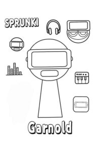 Desenho de Sprunki Desenho Colorir Imprimir 16