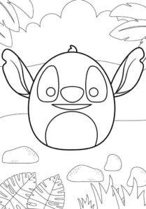 Desenho de Squishmallow Desenho Colorir Imprimir 01