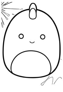 Desenho de Squishmallow Desenho Colorir Imprimir 11