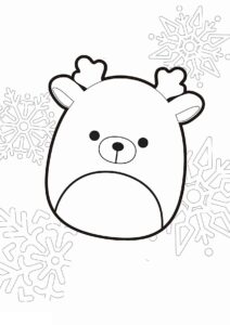 Desenho de Squishmallow Desenho Colorir Imprimir 15