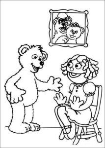 Desenho de Vila Sésamo Desenho Colorir Imprimir 10