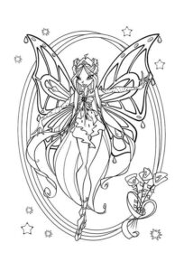 Desenho de Winx Club Desenho Colorir Imprimir 36