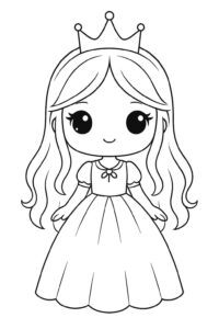 Desenho de Boneca Desenho Colorir Imprimir 14