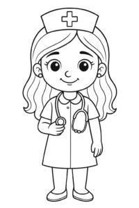 Desenho de Boneca Desenho Colorir Imprimir 20