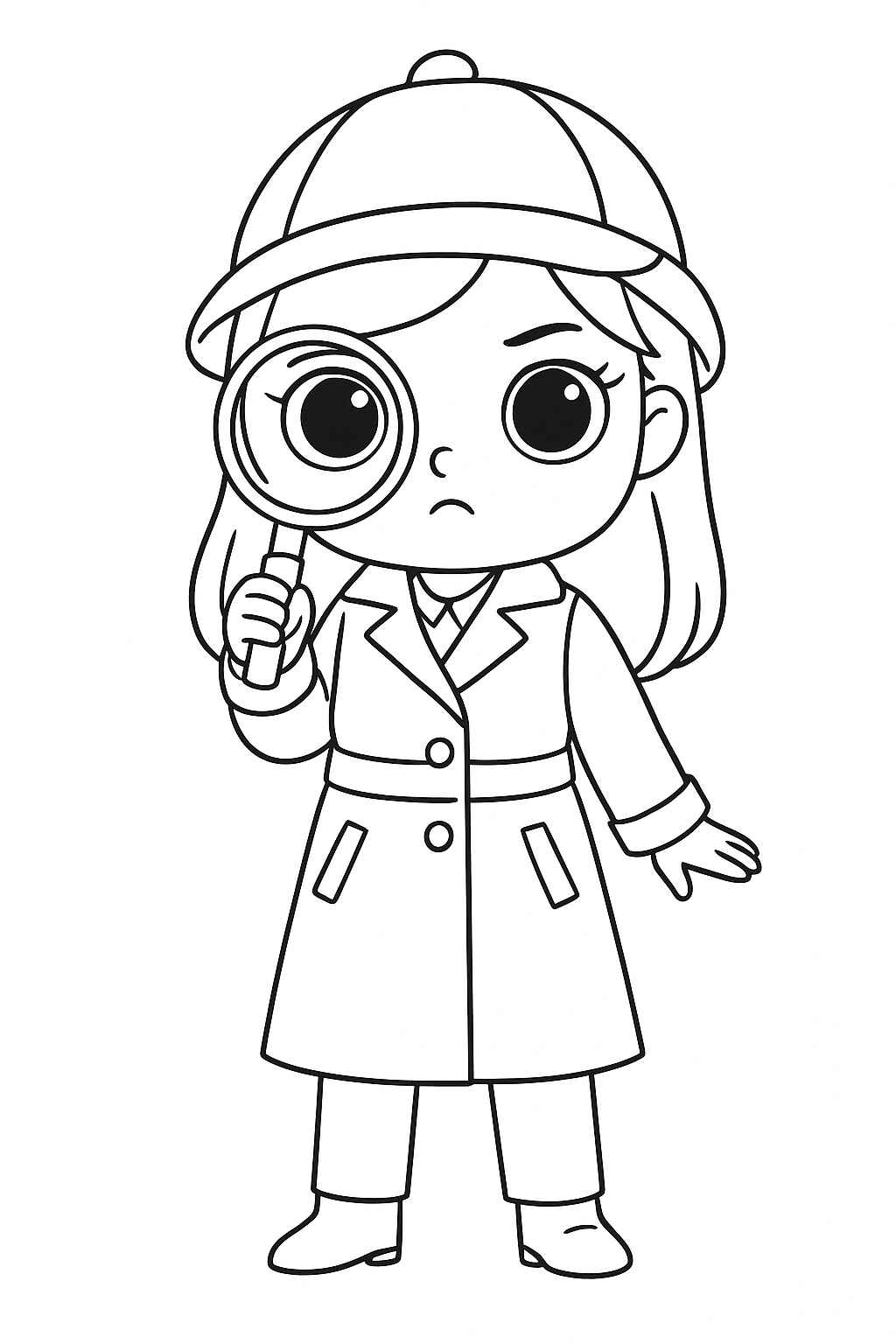 Desenho de Boneca Desenho Colorir Imprimir 27