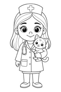 Desenho de Boneca Desenho Colorir Imprimir 28