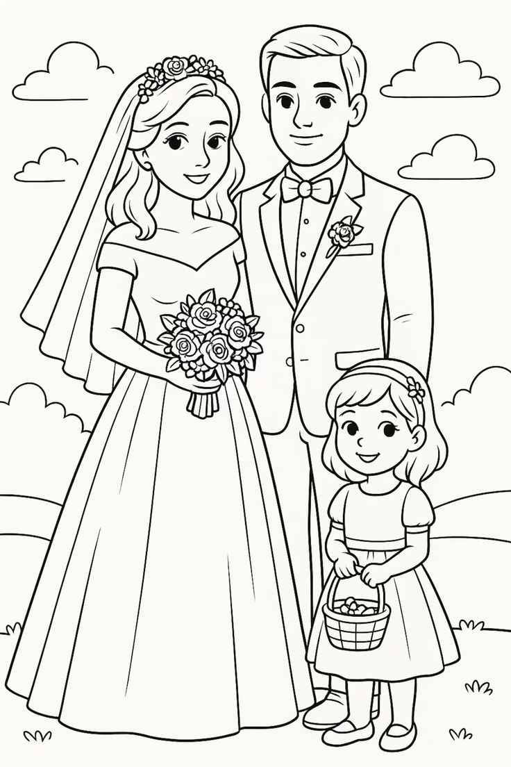 Desenho de Familia Desenho Colorir Imprimir 01