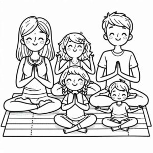 Desenho de Familia Desenho Colorir Imprimir 28