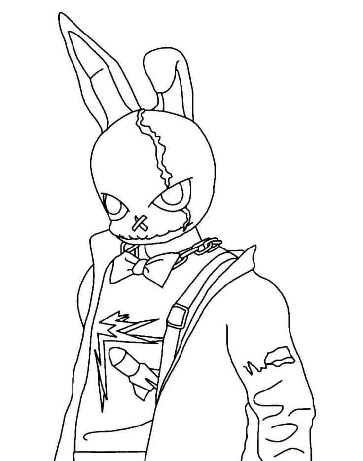 Desenho de Free Fire Desenho Colorir Imprimir 02