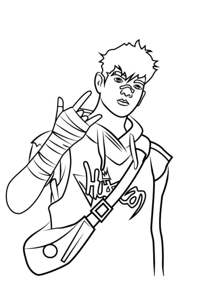 Desenho de Free Fire Desenho Colorir Imprimir 04