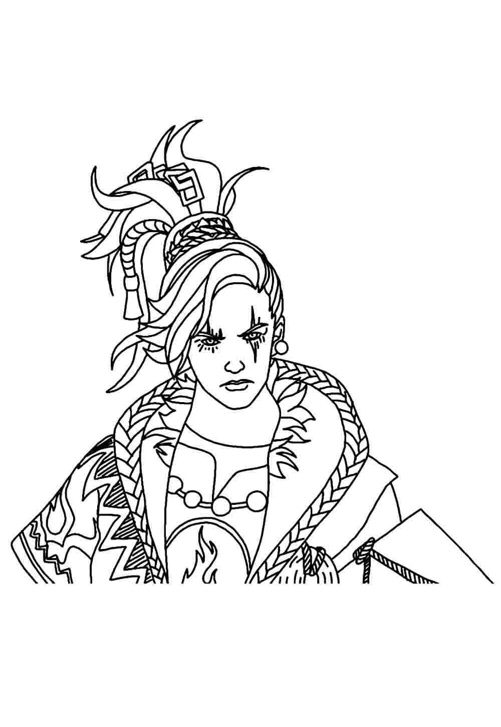 Desenho de Free Fire Desenho Colorir Imprimir 17