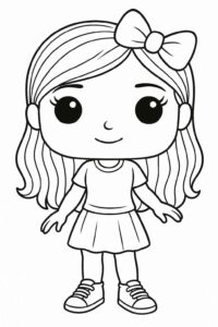Desenho de Funko Pop Desenho Colorir Imprimir 01