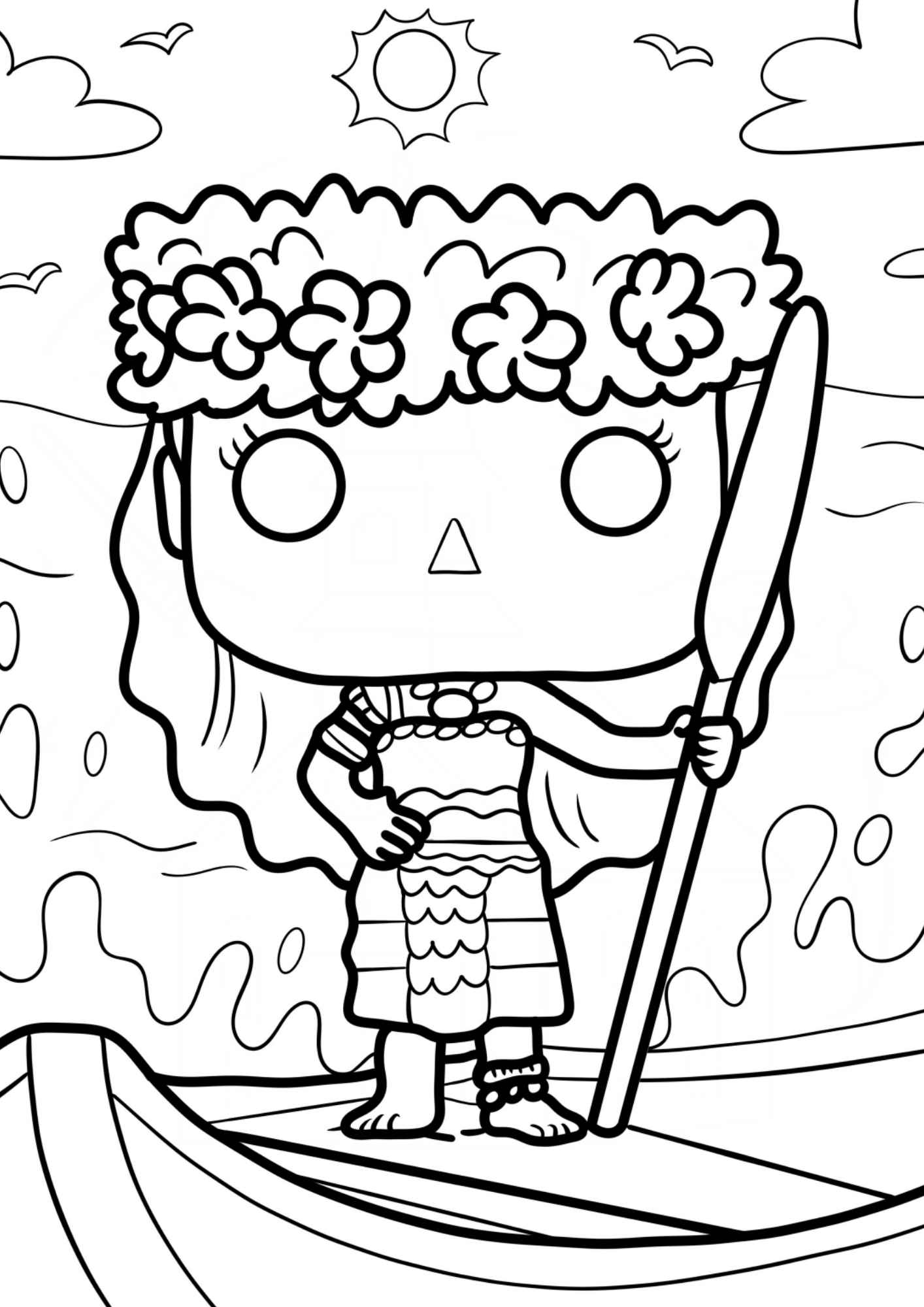 Desenho de Funko Pop Desenho Colorir Imprimir 07