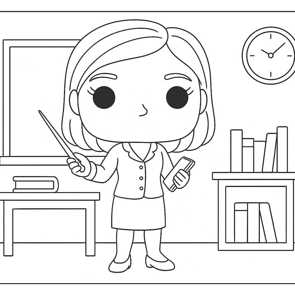 Desenho de Funko Pop Desenho Colorir Imprimir 14