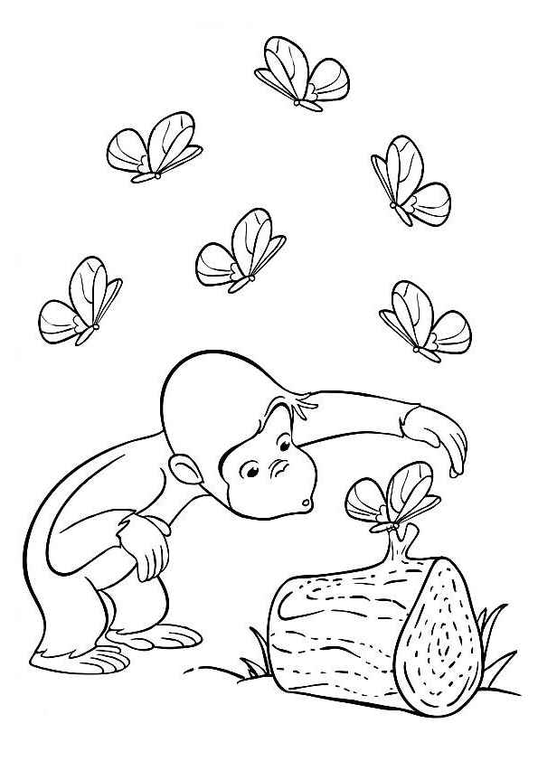 Desenho de George O Curioso Desenho Colorir Imprimir 09