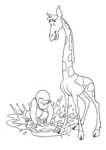 Desenho de George O Curioso Desenho Colorir Imprimir 10