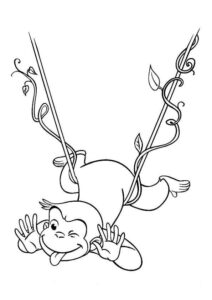 Desenho de George O Curioso Desenho Colorir Imprimir 11